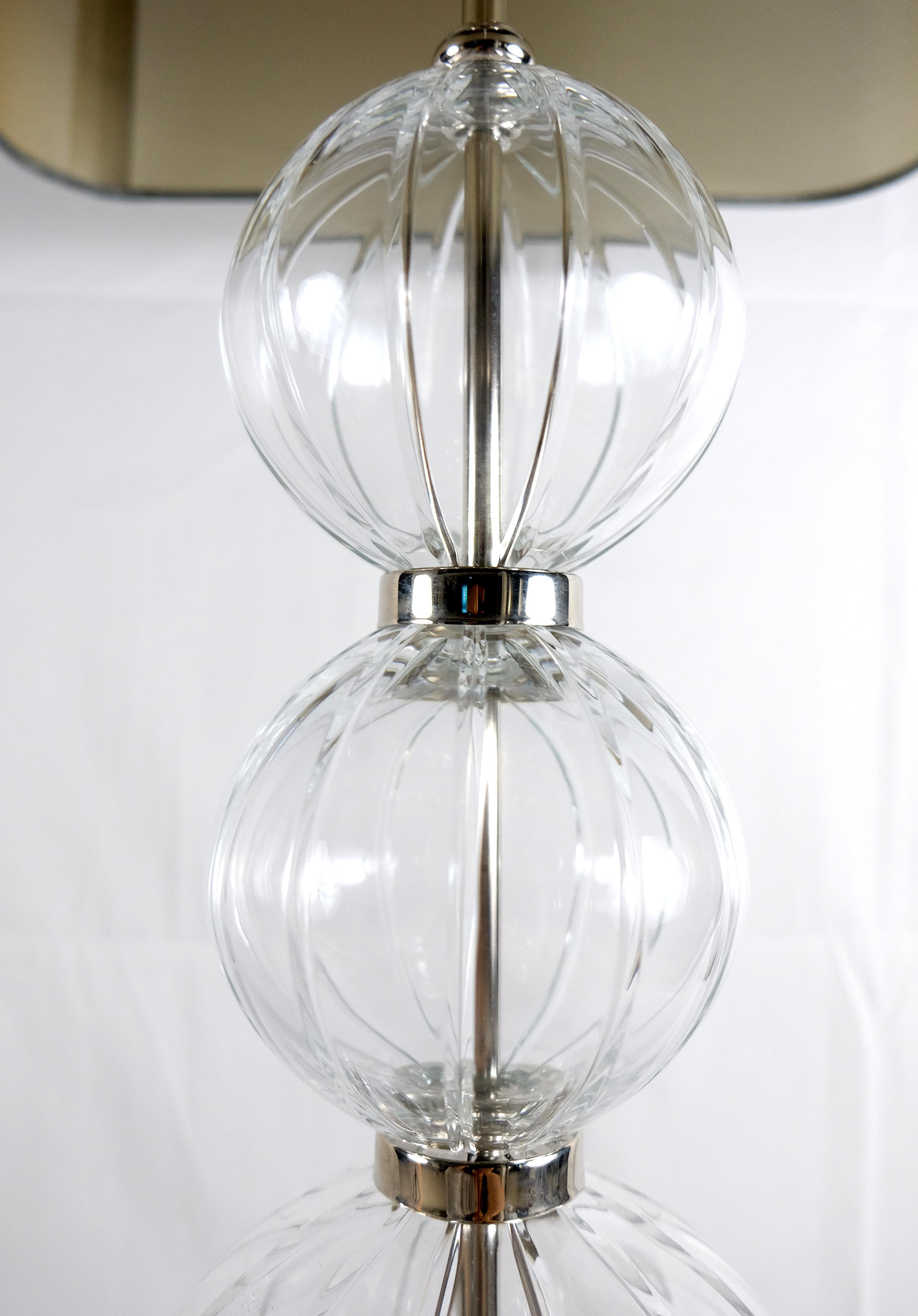 Atlante Table Lamp from La Collezione Attilio Amato Laudarte Sl, Pair Available In Excellent Condition In Miami, FL