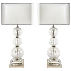 Atlante Table Lamp from La Collezione Attilio Amato Laudarte Sl, Pair Available