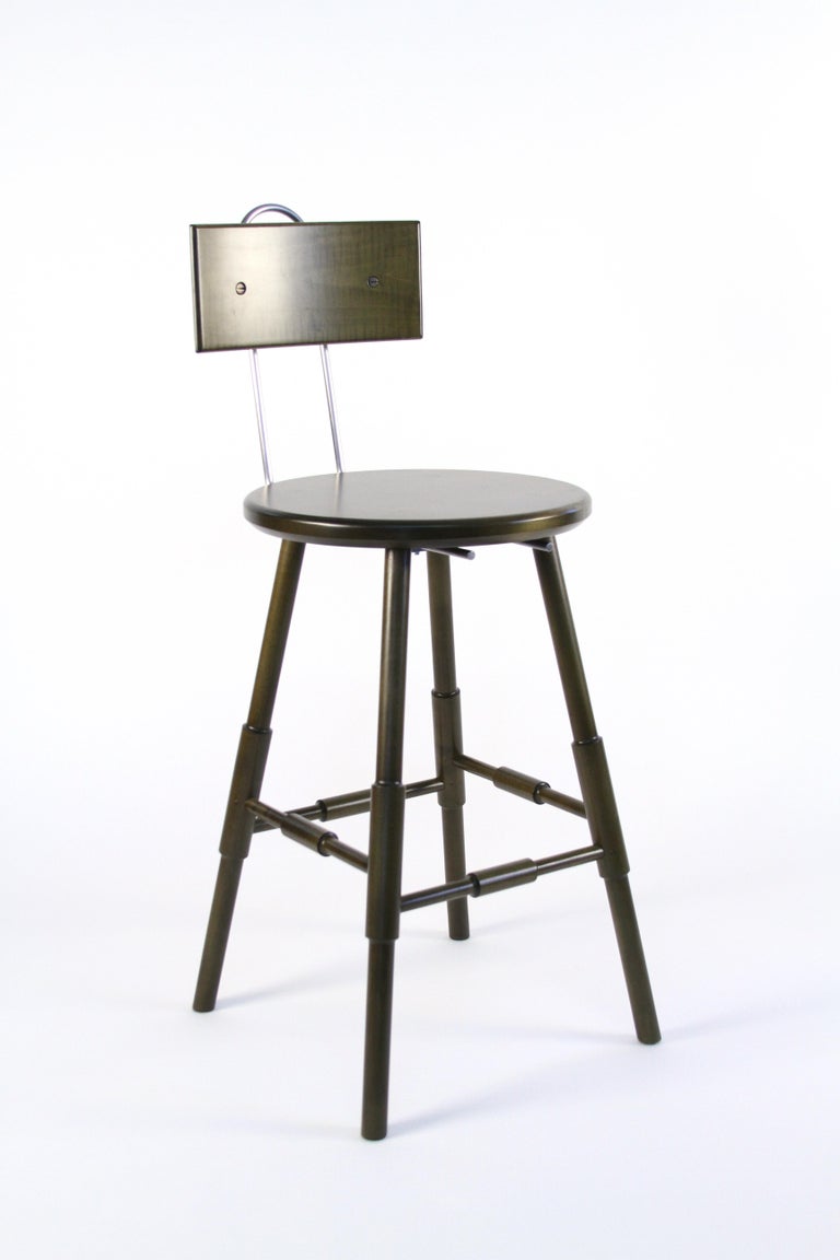 Atlantic Contemporary Counter Stool With Back For At 1stdibs The Atlantic Stool With Back Was Named One Of Top 10 Stools By Elle Décor