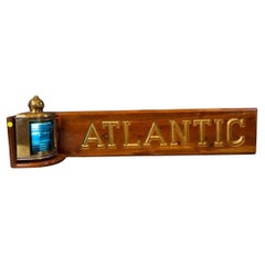 Retro Atlantic Quarterboard with Lantern