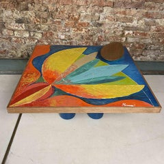 Table basse carrée Atlantide de Mascia Meccani