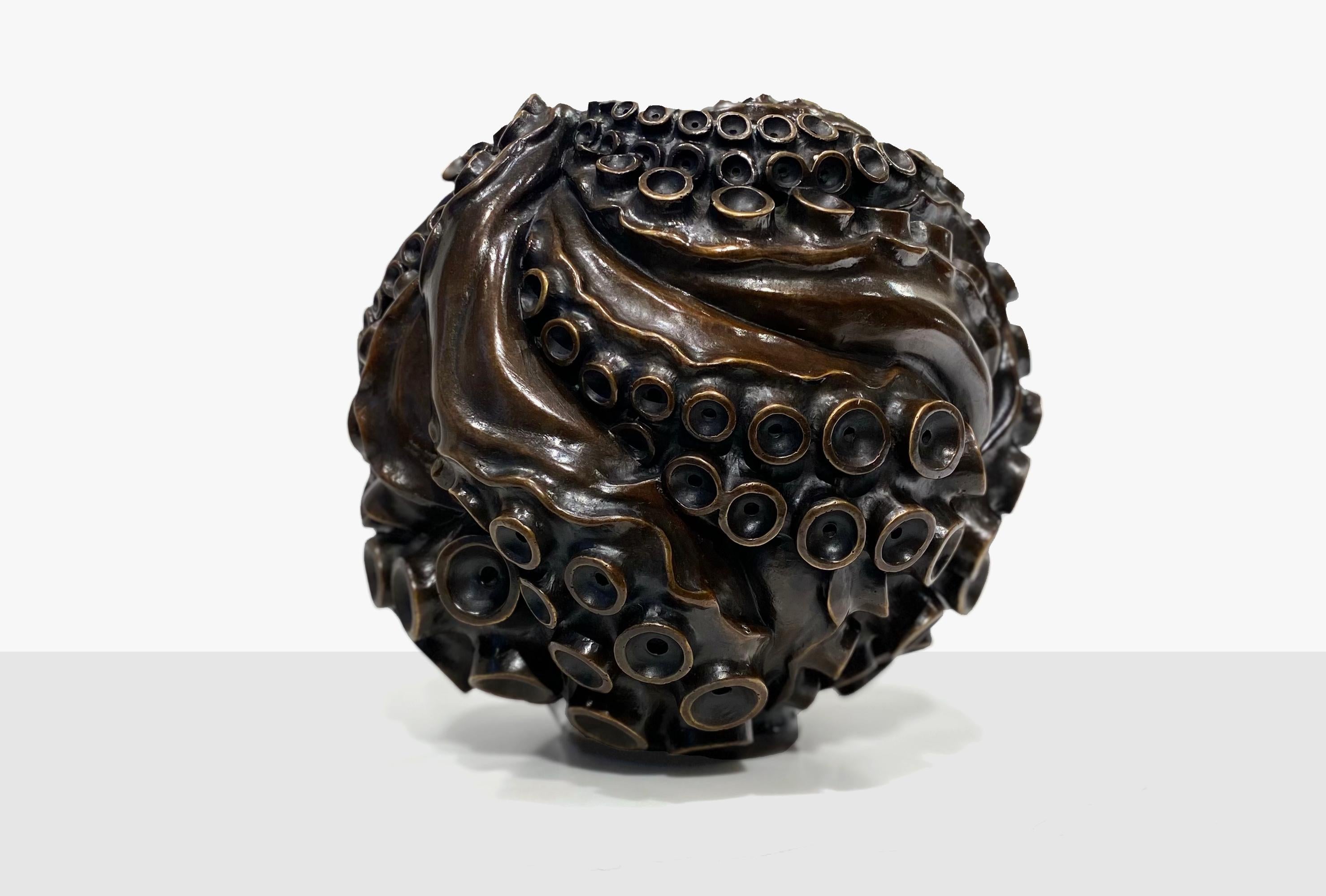 Europeo Atlantis, vaso in bronzo dell'artista francese Jean-Christophe Malaval in vendita