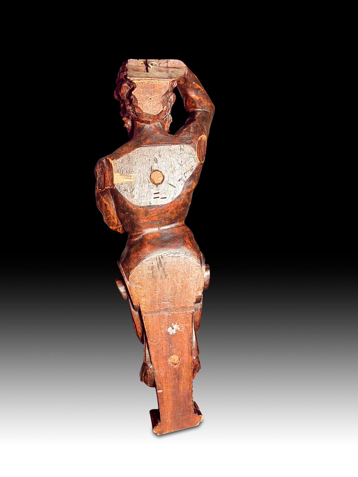 Atlantide in Wood, XIX secolo in vendita 3