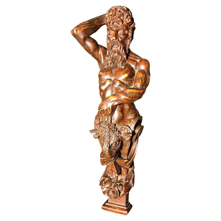 Atlantis in Wood, 19th Century For Sale at 1stDibs