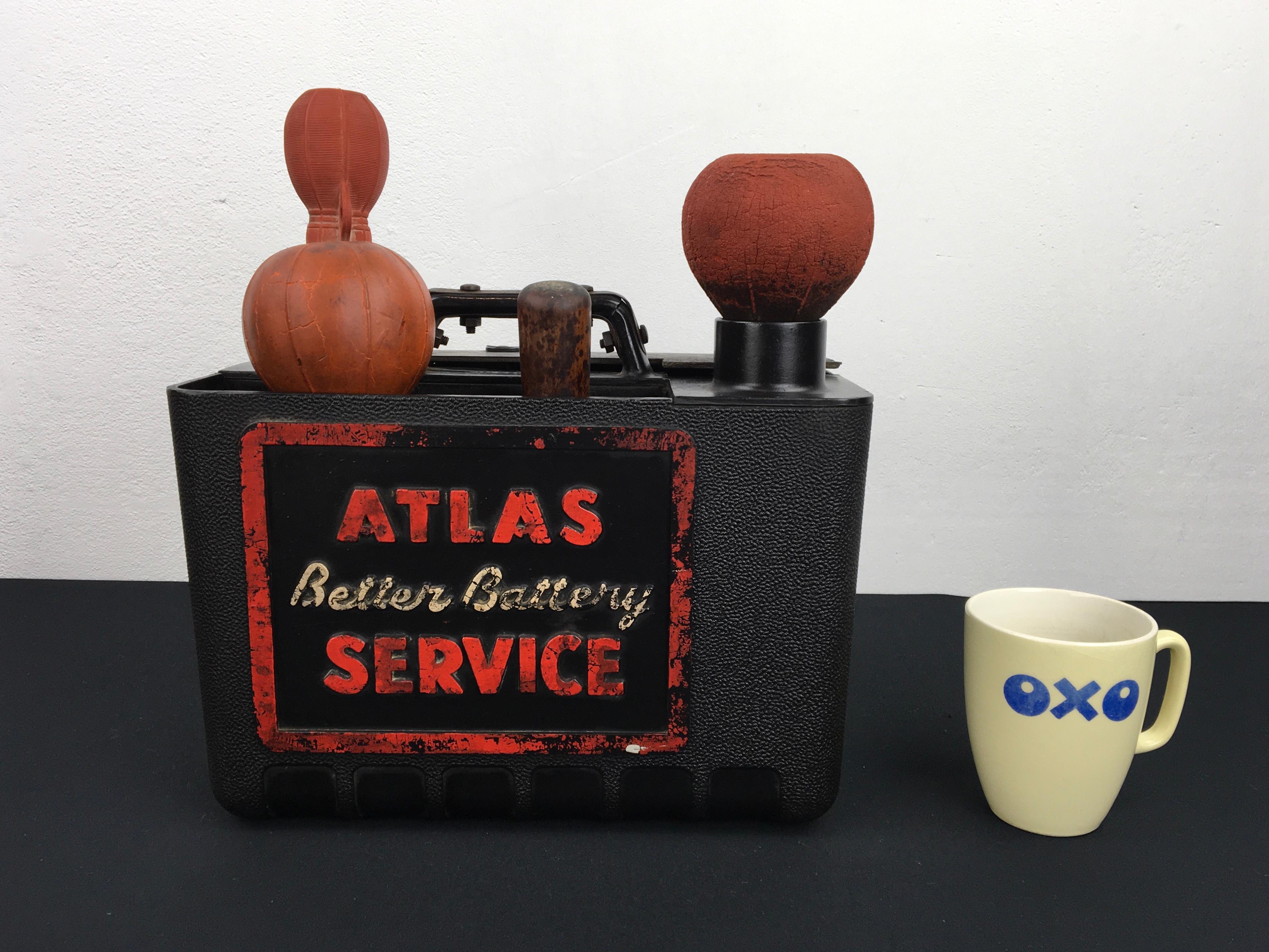 Atlas Battery Tester Filled with Original Test Tools 7