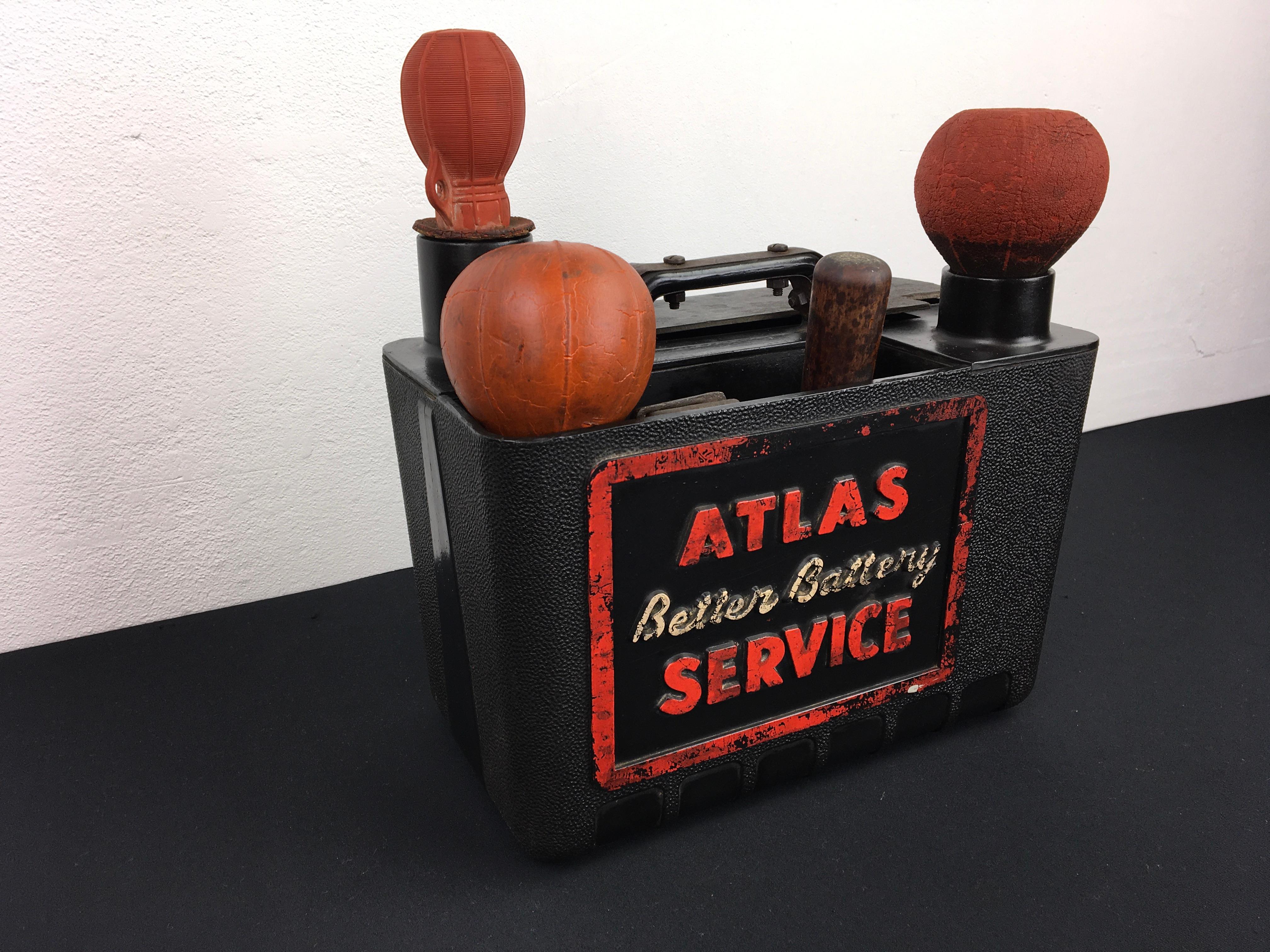 Atlas Battery Tester Filled with Original Test Tools 9