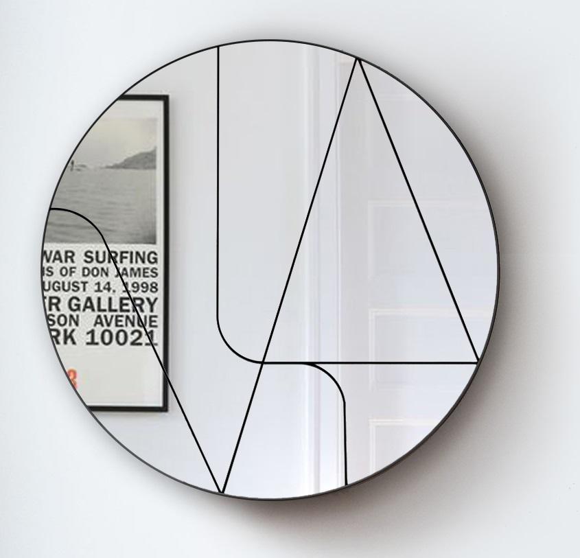 Miroir mural Atlas Insula 80 par Atlas Project
Dimensions : Ø 80 cm. 
MATERIAL : Miroir.

Disponible en différentes finitions et tailles. Veuillez nous contacter.

ATLAS
La géométrie se reflète dans les miroirs, où quelques lignes, soigneusement