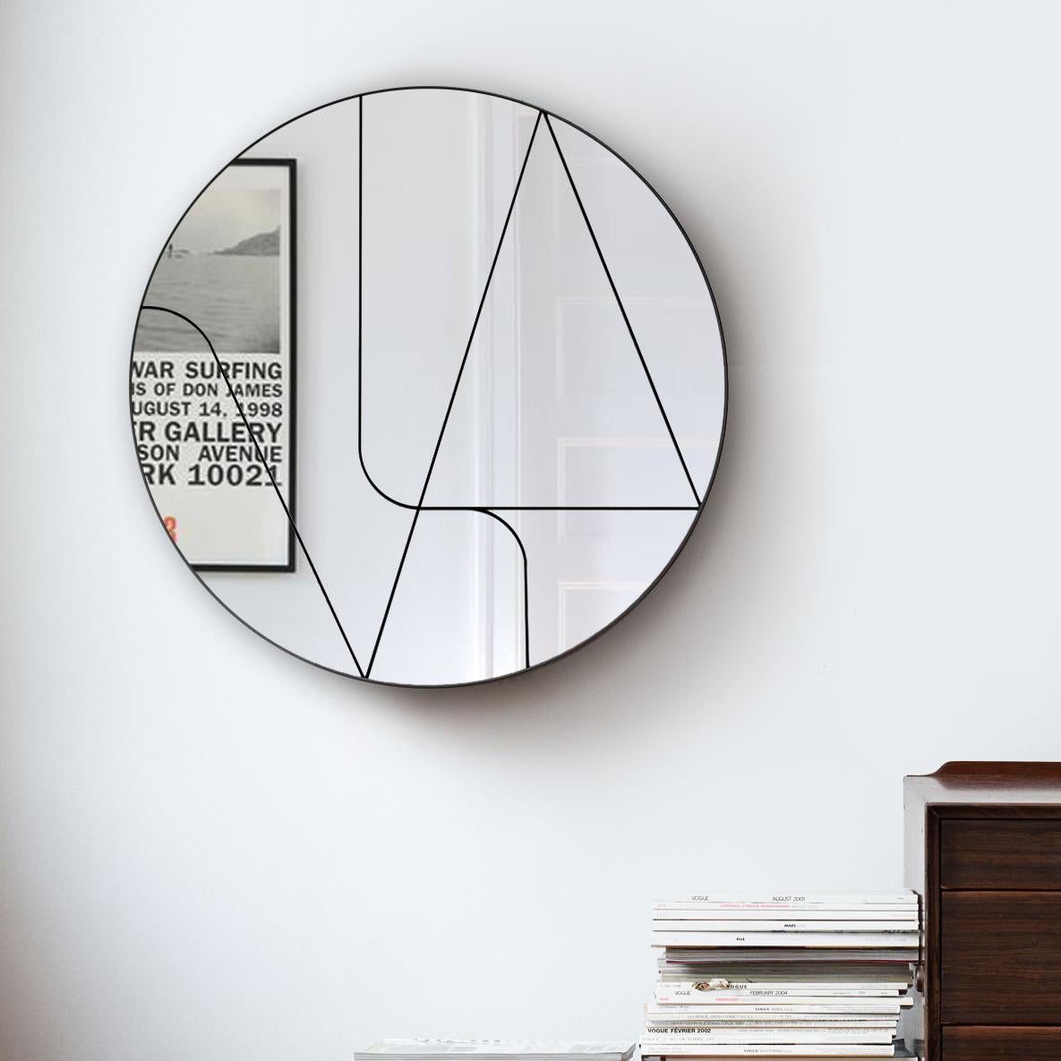 italien Miroir mural Atlas Insula 80 par Atlas Project en vente