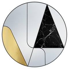 Atlas Itinera Insula I 120 Wall Mirror by Atlas Project