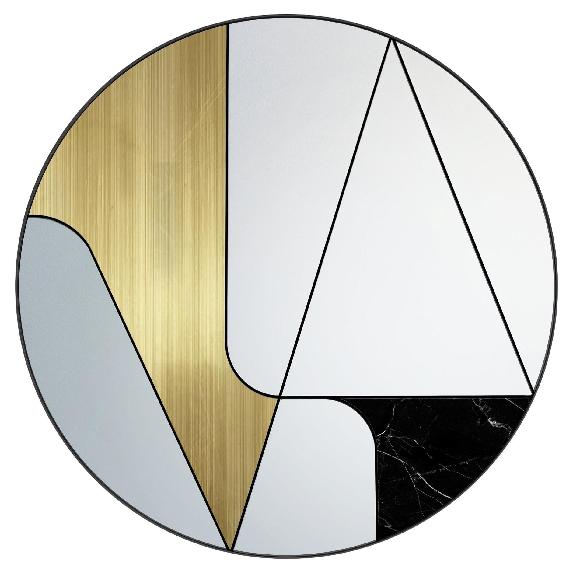 Atlas Itinera Insula II 120 Wall Mirror by Atlas Project