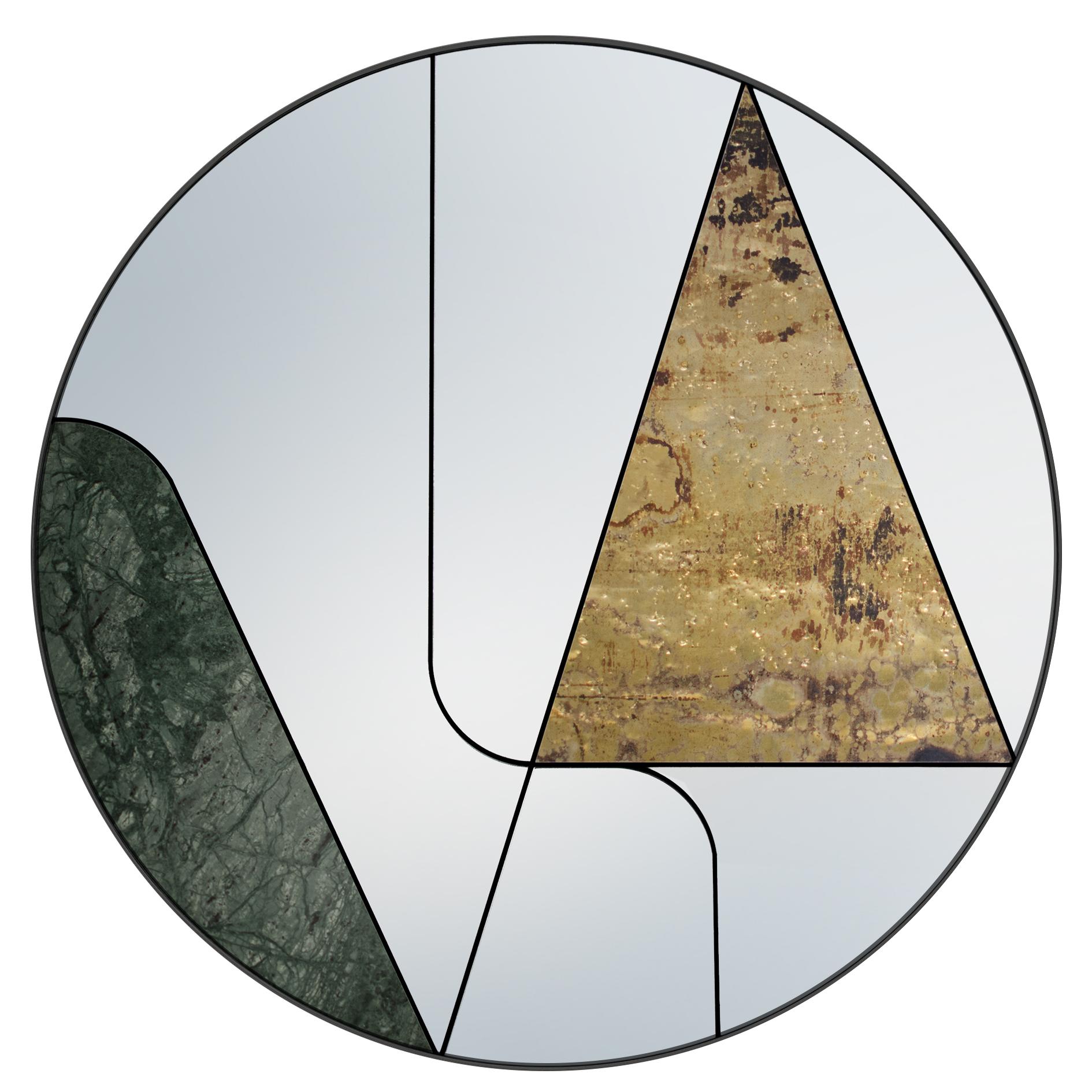 Autre Miroir mural Atlas Itinera Insula III 80 par Atlas Project en vente