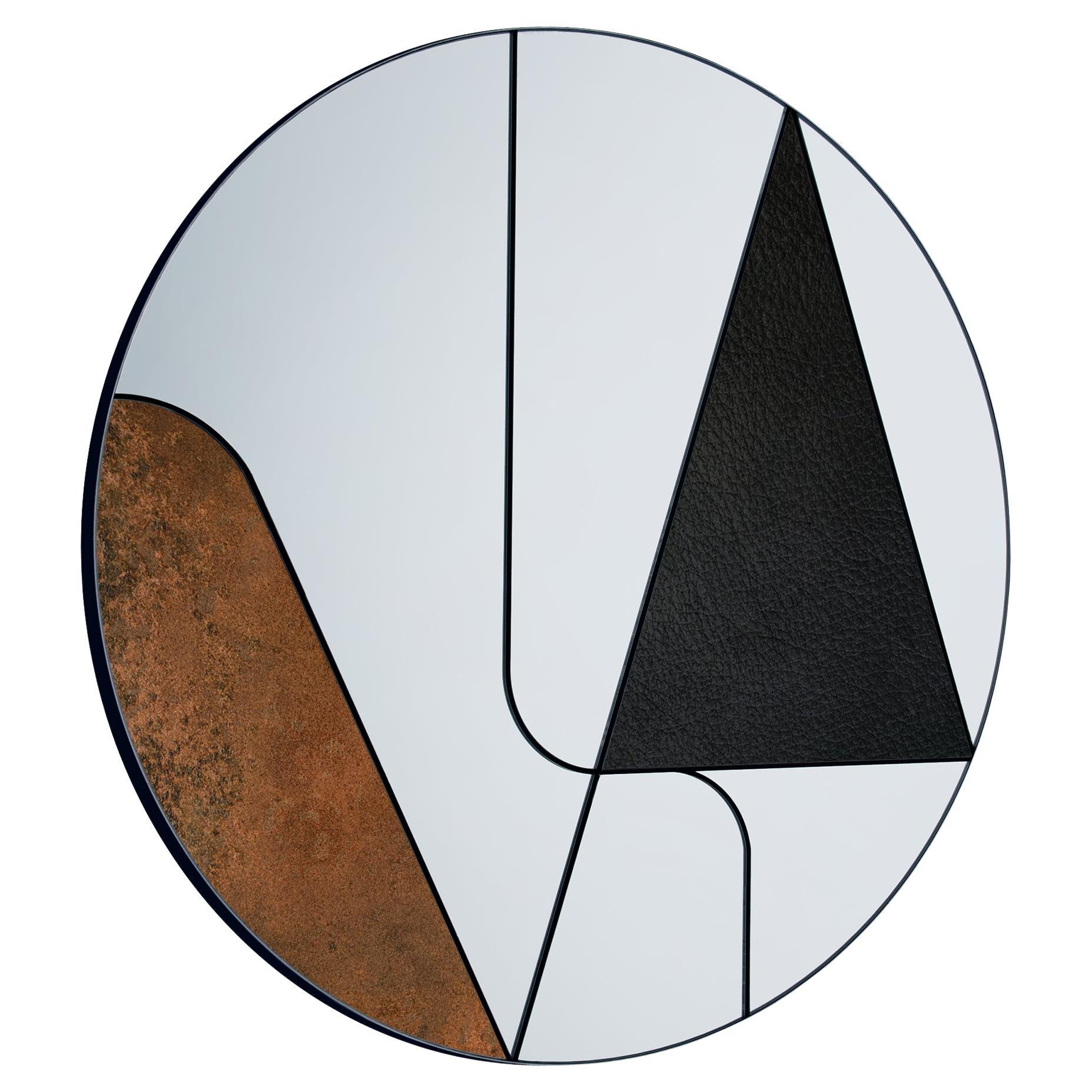 Miroir mural Atlas Itinera Insula IV 90 par Atlas Project
