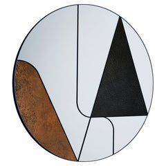 Specchio da parete Atlas Itinera Insula IV 90 di Atlas Project