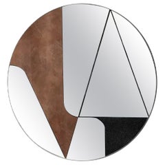 Atlas Itinera Insula VI 90 Wall Mirror by Atlas Project