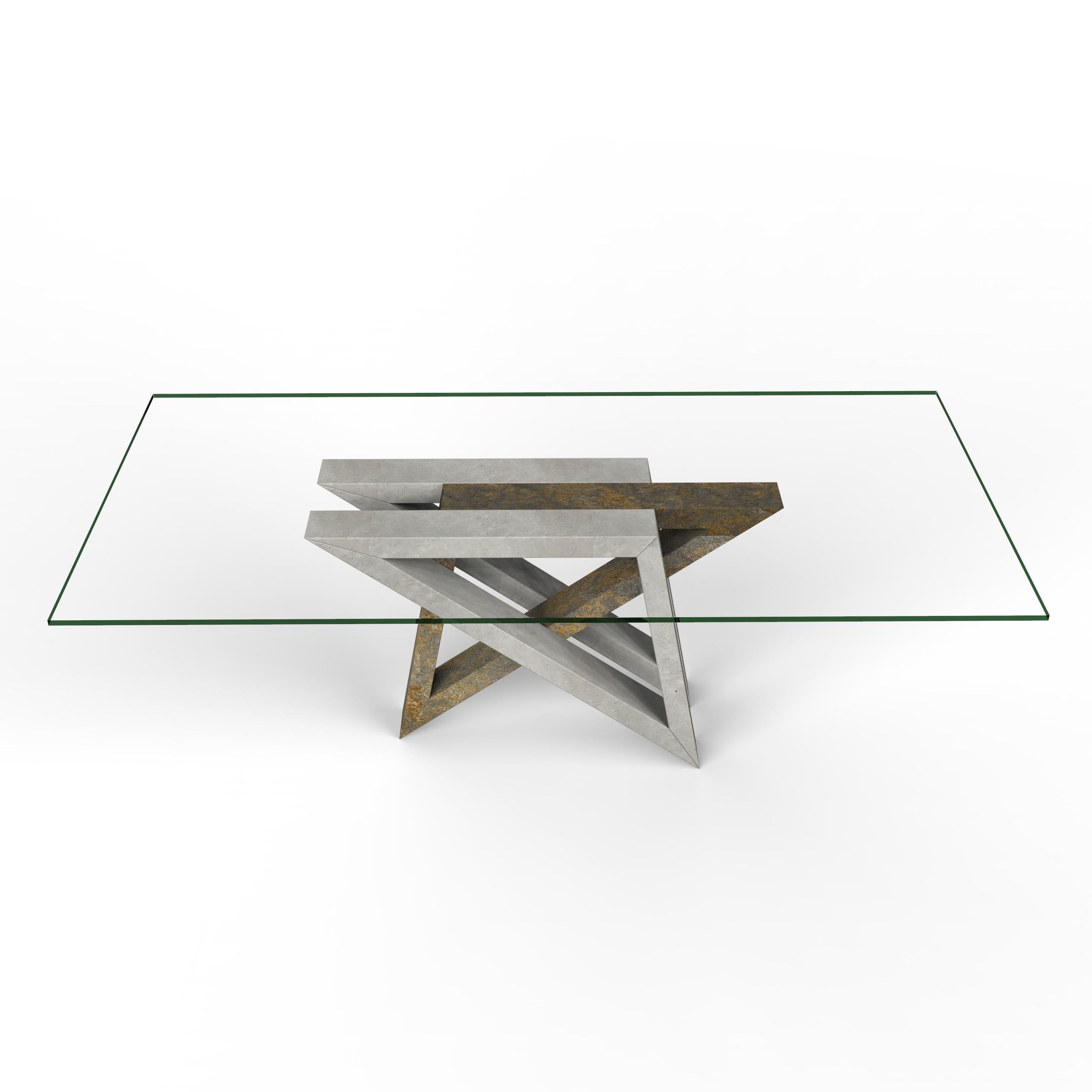 Spanish Atlas Marble Dining Table Artistic Unique Design Sculptural Joaquín Moll Spain For Sale