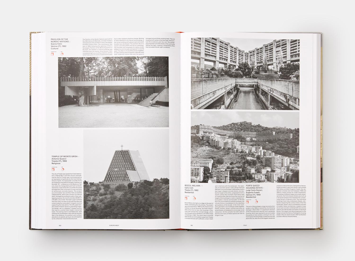 Atlas of Brutalist Architecture In New Condition In New York City, NY