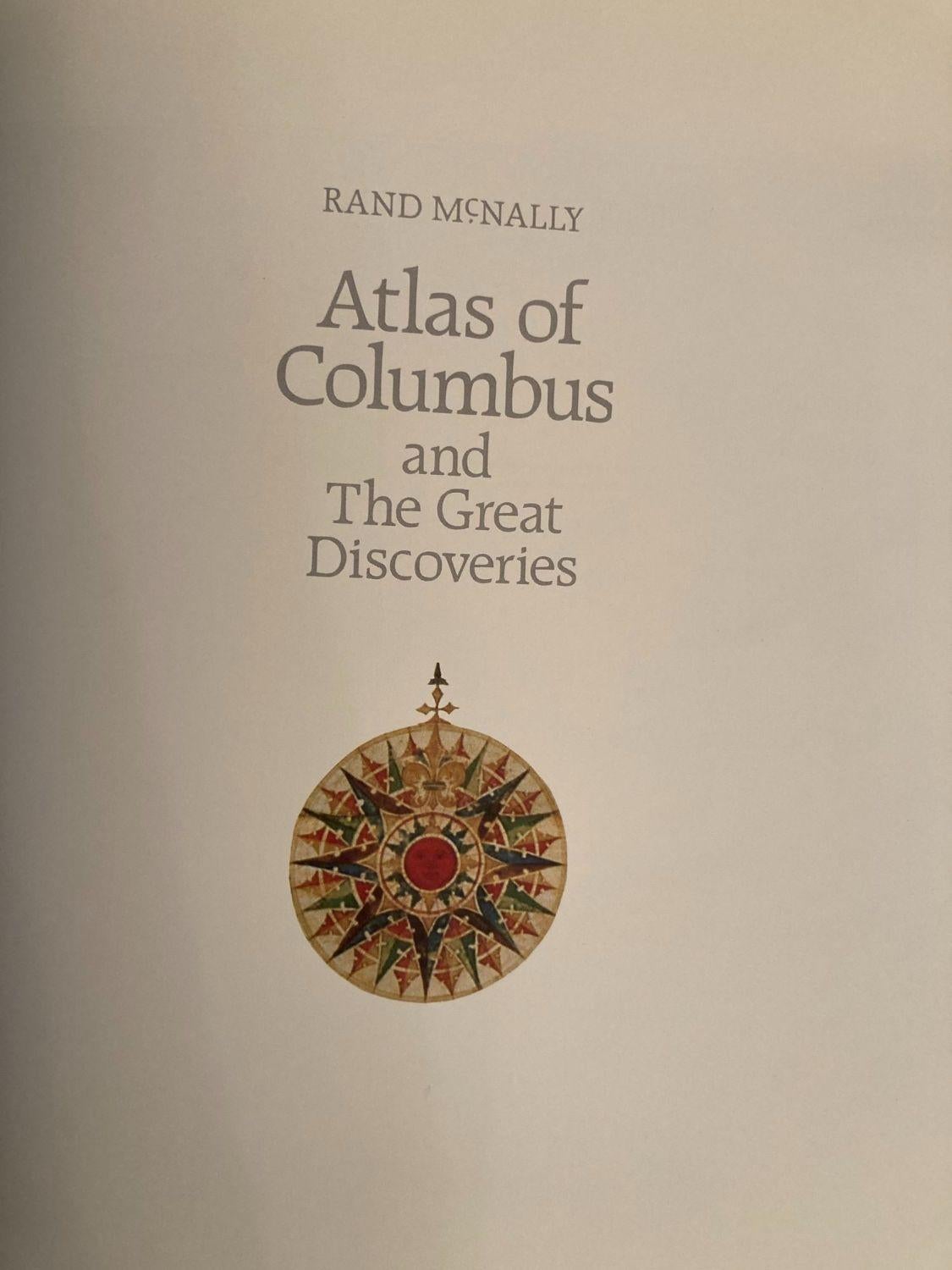 American Atlas of Columbus and the Great Discoveries Hardcover Book