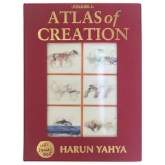 Atlas de la création par Haroun Yahya Livre de présentation de table à café