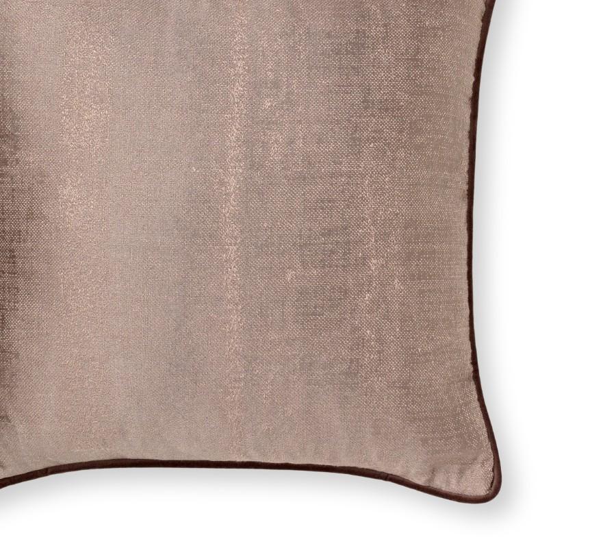 Portuguese Atlas Pillow in Brown Twill For Sale