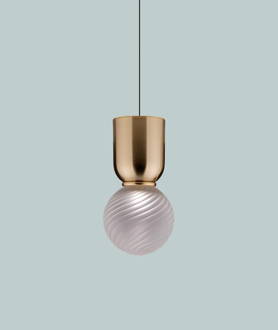 Italiano Lampada a sospensione Atlas S6 di Euroluce Lampadari in vendita