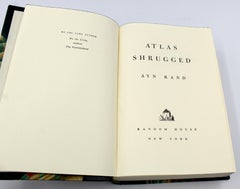 Atlas Shrugged by Ayn Rand, First Edition, 1957