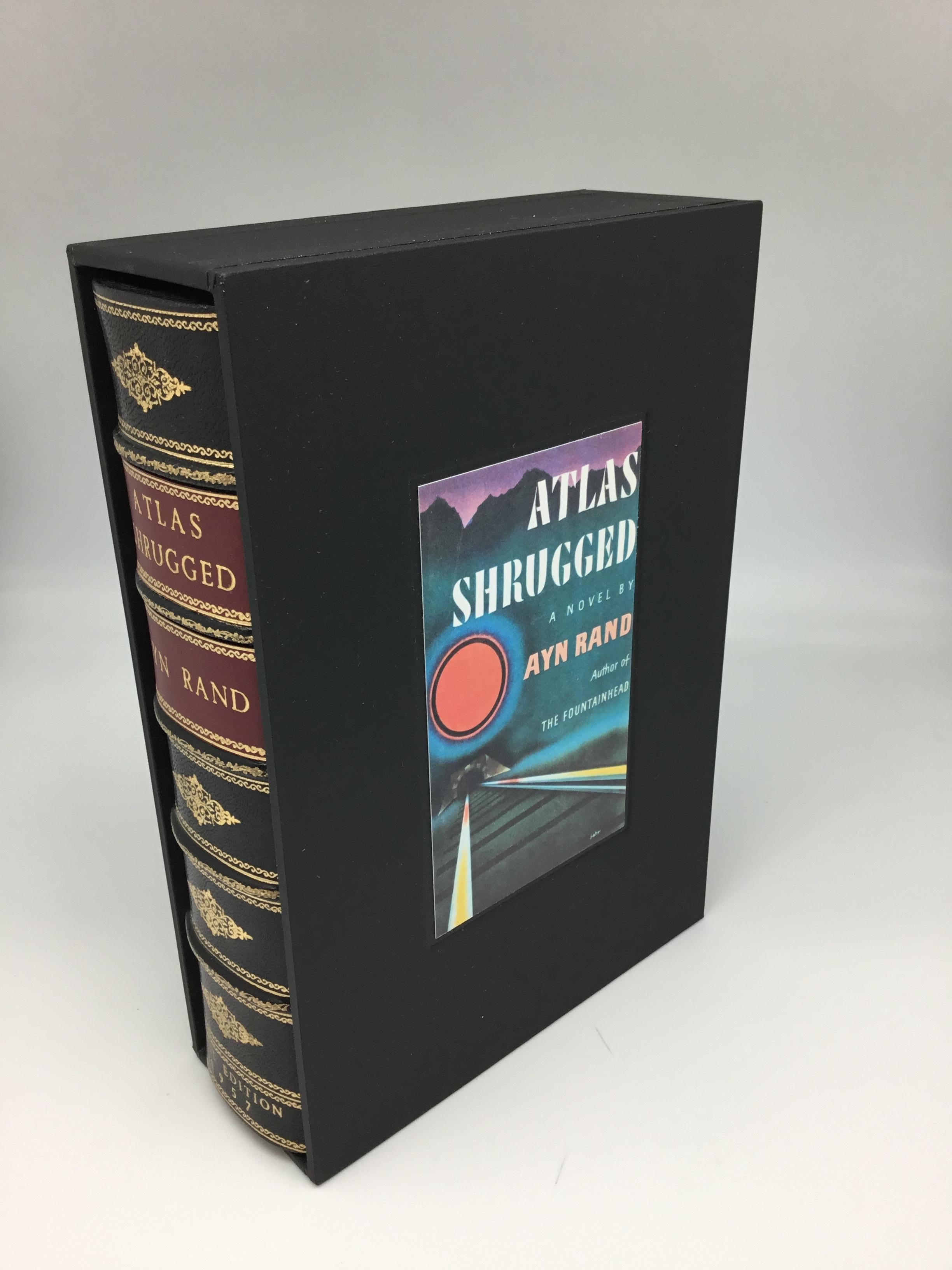 This is the first edition, first impression, of one of literature’s most popular and influential novels of the 20th century. A high spot in 20th century literature, Atlas Shrugged is Ayn Rand's fourth and final novel, based on her principles of