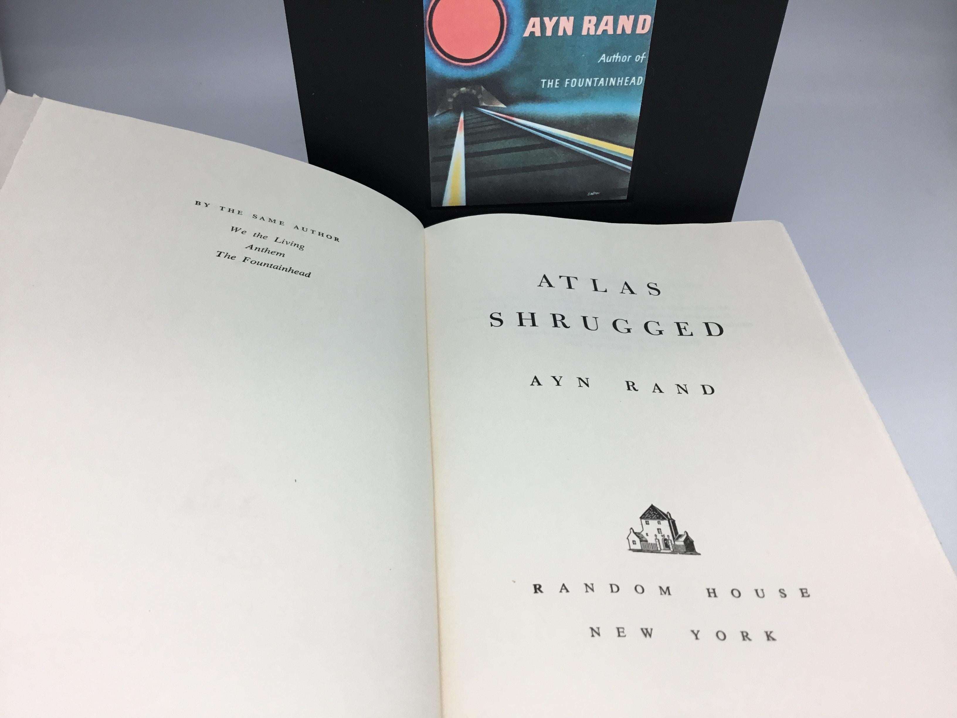 first edition atlas shrugged