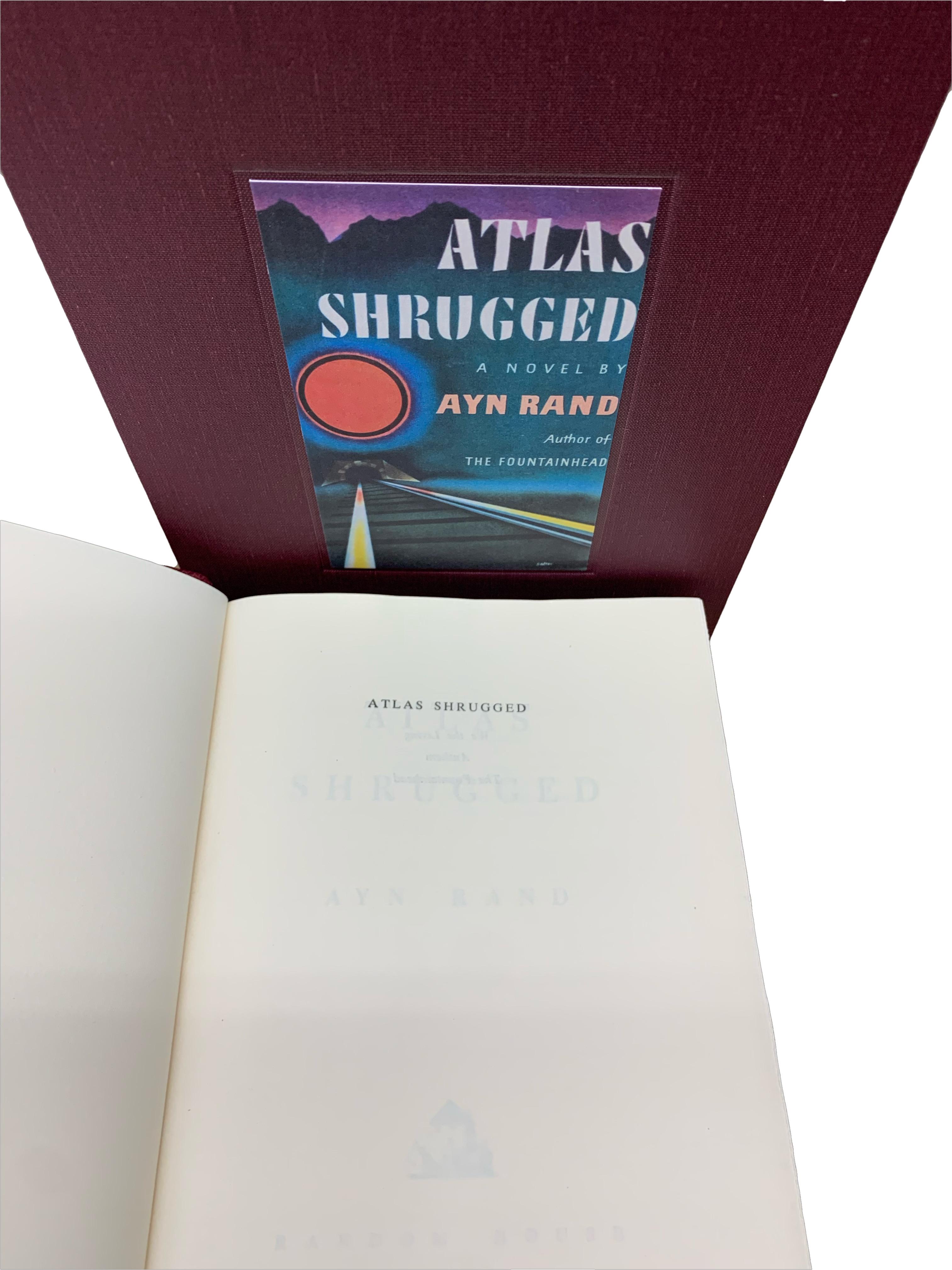 Atlas Shrugged by Ayn Rand, First Edition, First Printing, 1957 In Good Condition In Colorado Springs, CO