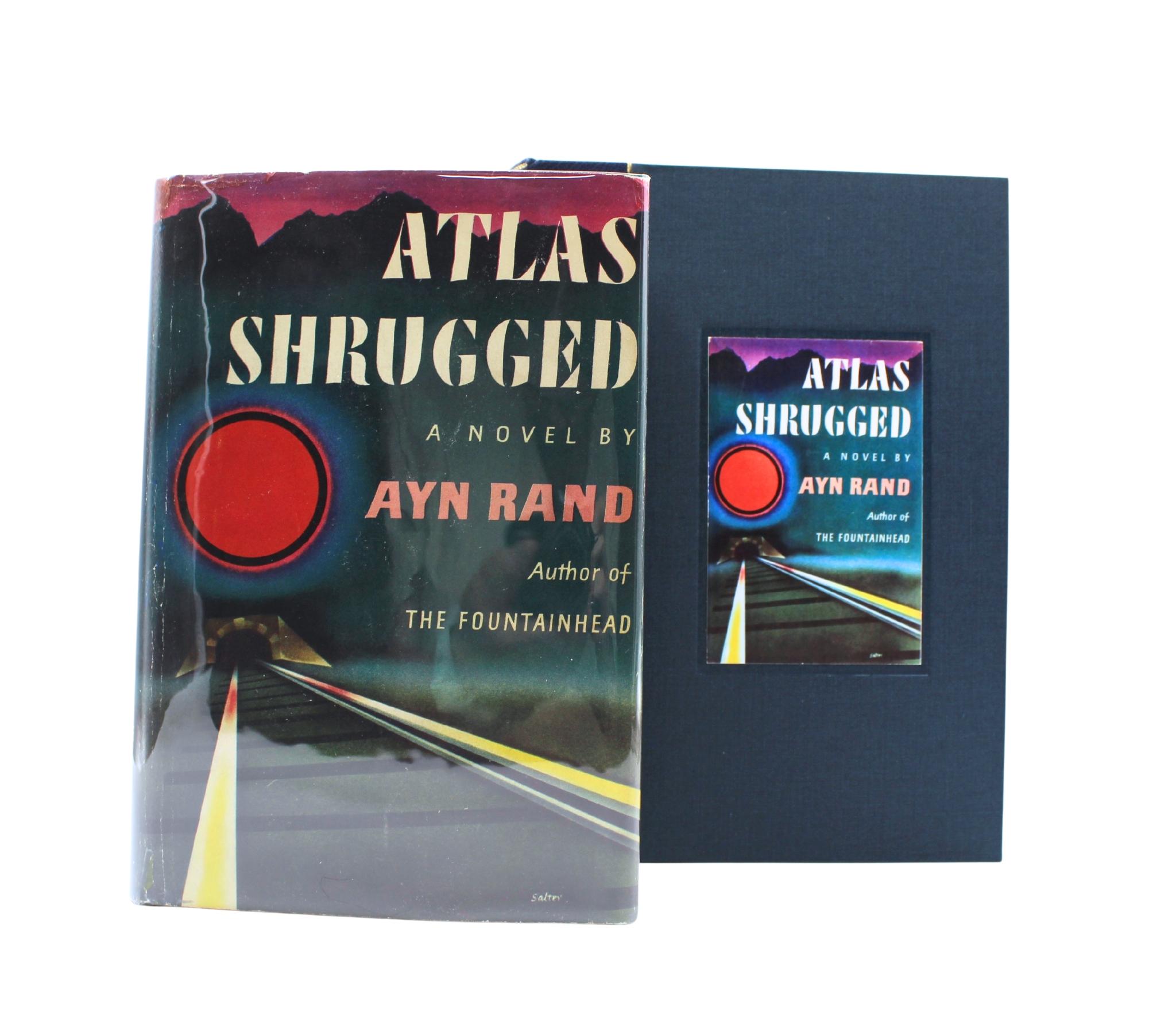 Atlas Shrugged par Ayn Rand, première édition, première impression, sous jaquette, 1957 en vente 10