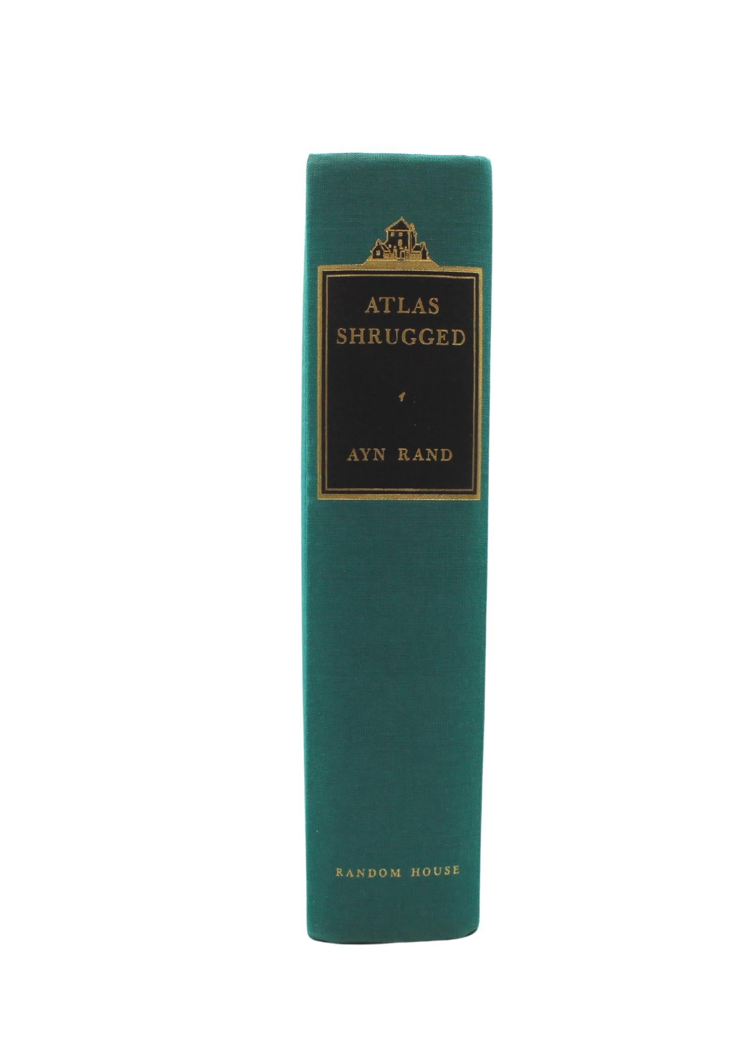 Mid-20th Century Atlas Shrugged by Ayn Rand, First Edition in Original Dust Jacket, 1957