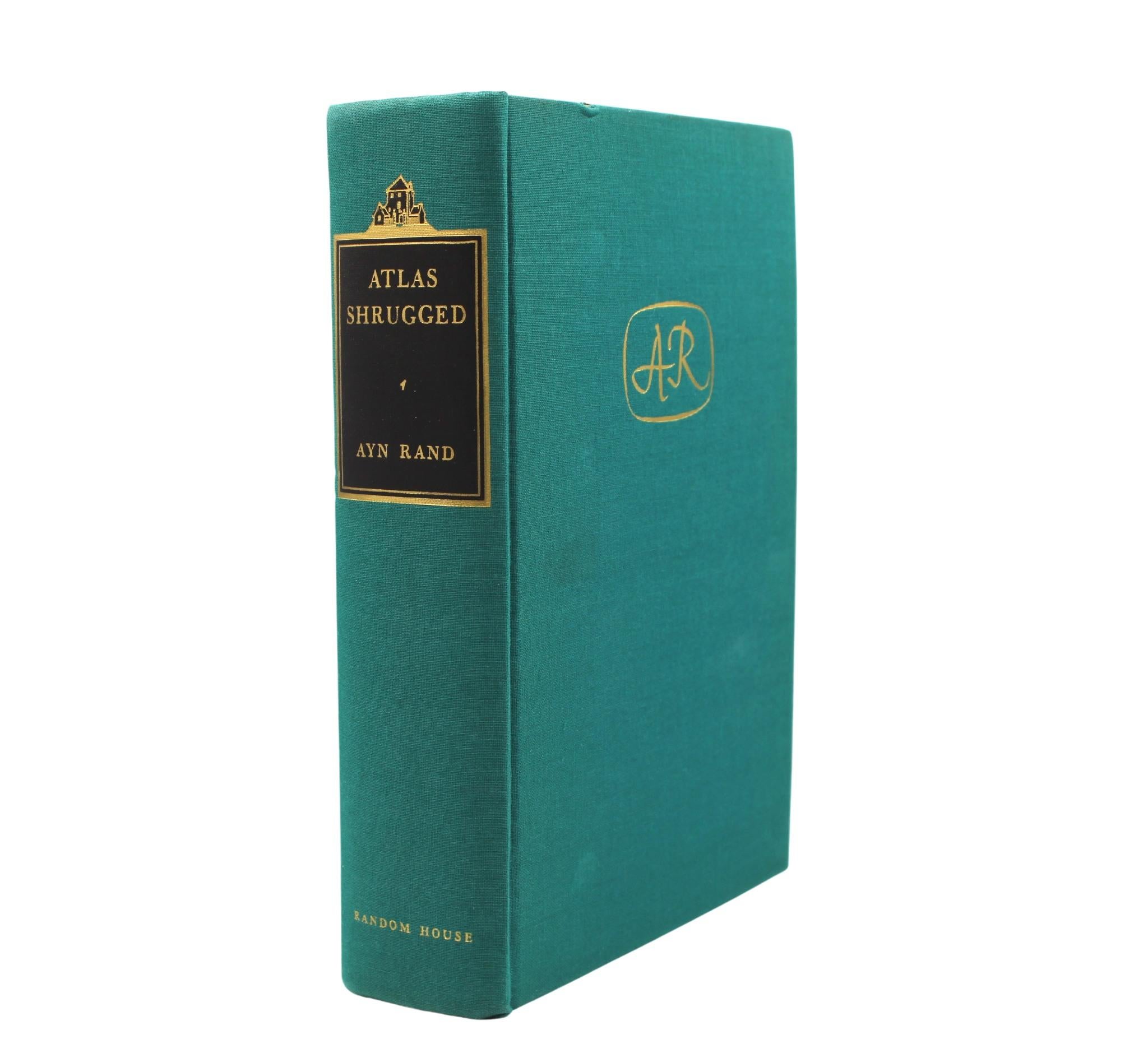 Atlas Shrugged by Ayn Rand, First Edition in Original Dust Jacket, 1957 2