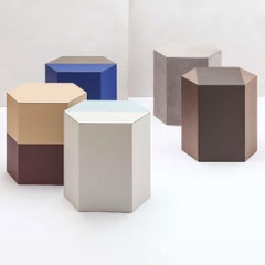 Sgabello Atlas Monochrome di Stephane Parmentier x Giobagnara