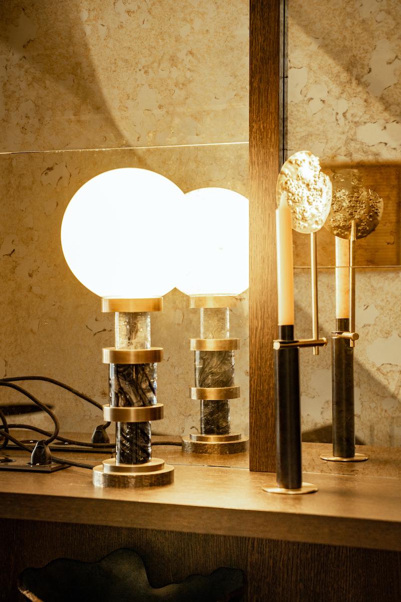 Atlas Table Lamp, Atelier George x William Guillon In New Condition For Sale In Paris, FR
