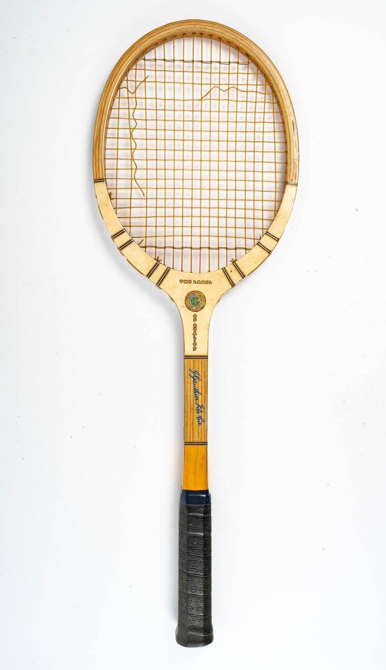 Atlas Tennis Racket, for Championship Play For Sale at 1stDibs