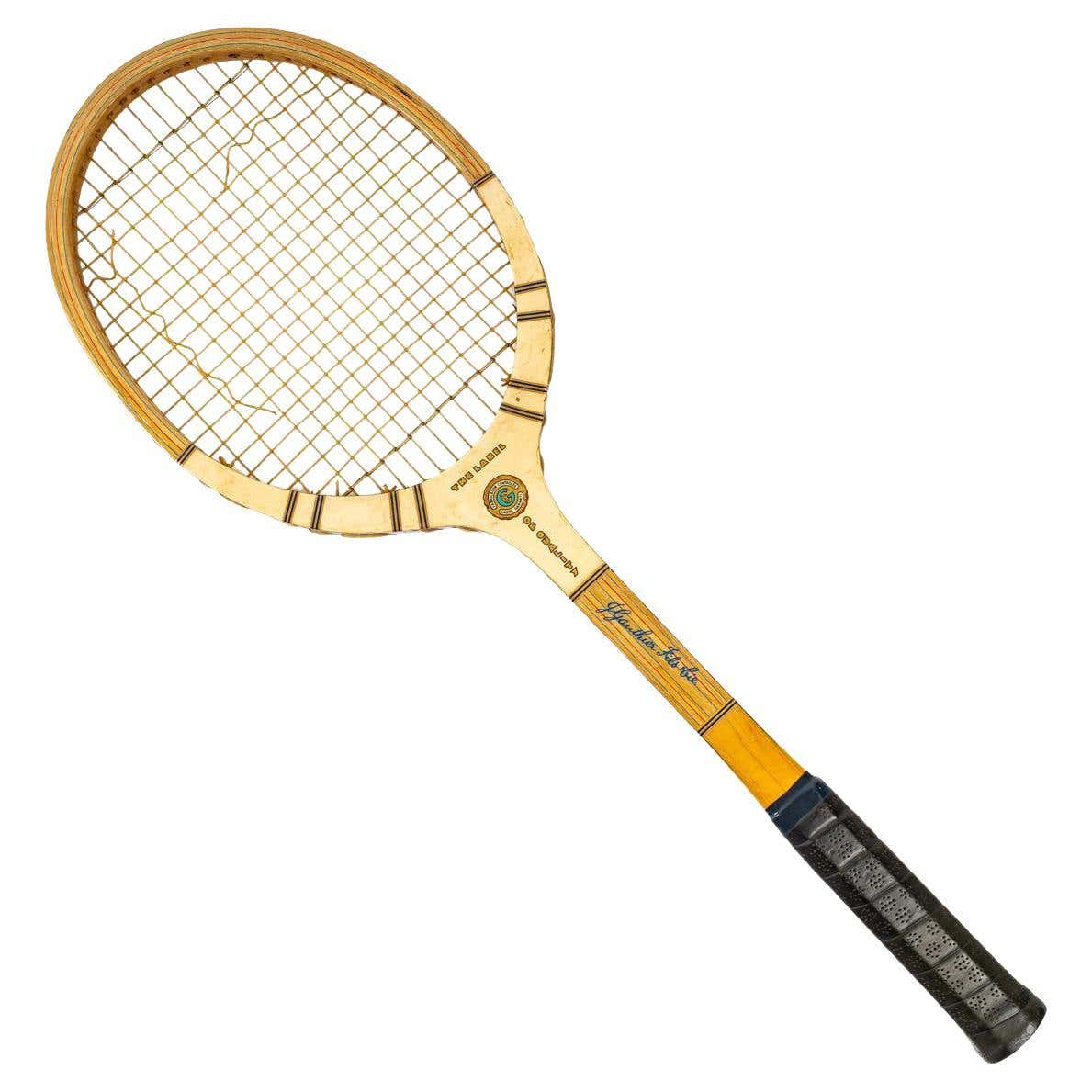 Atlas Tennis Racket, for Championship Play For Sale at 1stDibs
