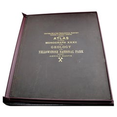 „Atlas to Accompany Monograph XXXII über die Geologie des Yellowstone National Parks“