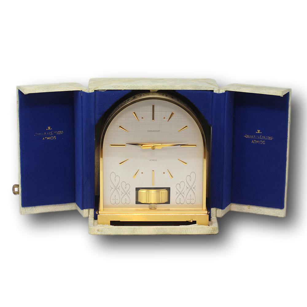 Mid-Century Modern Atmos Borne Clock Jaeger-LeCoultre