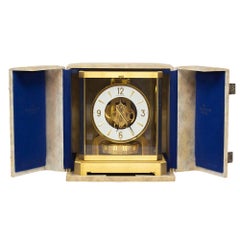 Atmos Clock Brushed Finish Jaeger-LeCoultre