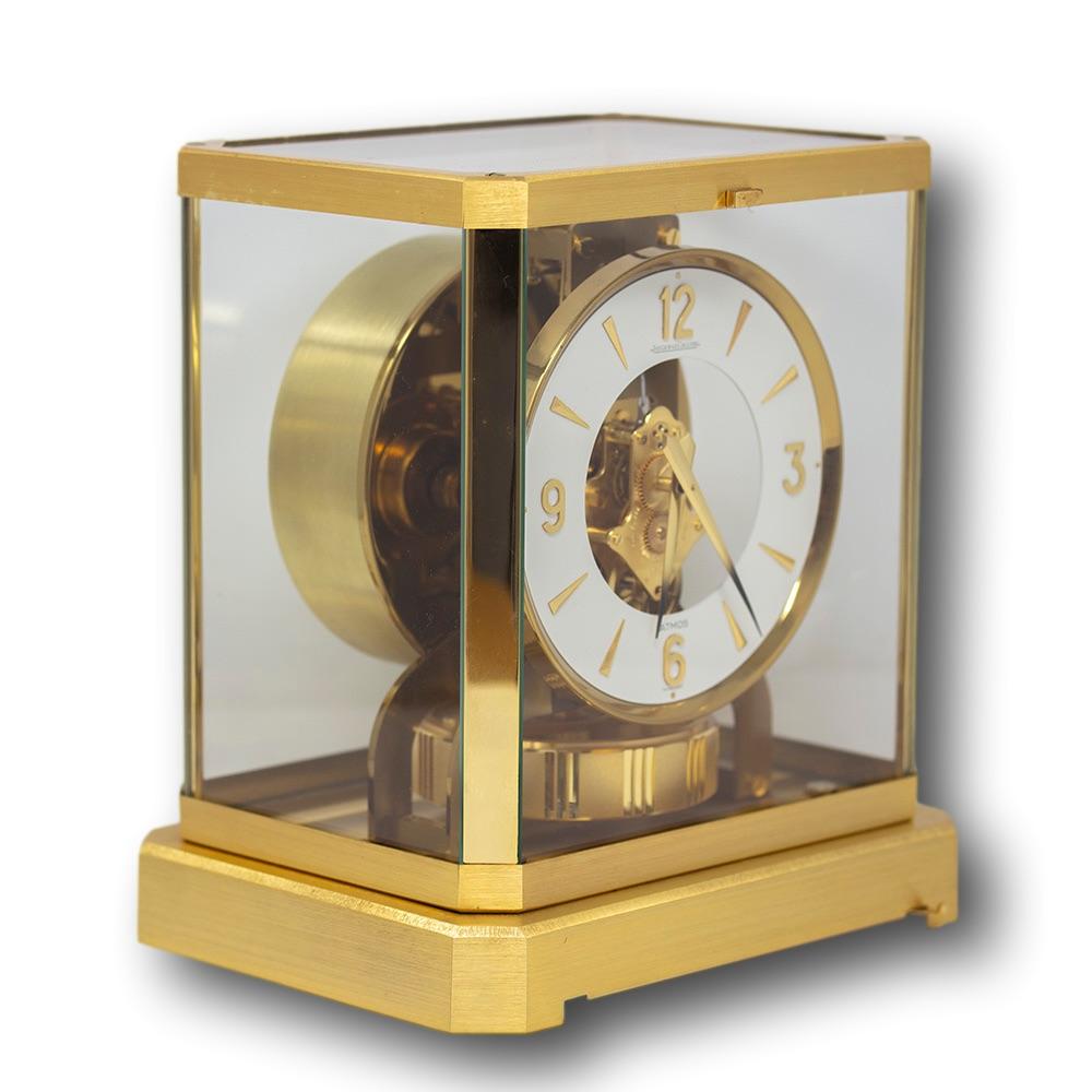 20th Century Atmos Clock Brushed Finish Jaeger-LeCoultre