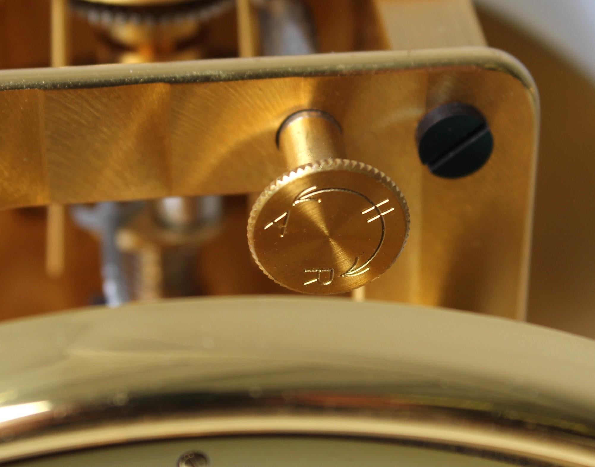 Horloge Atmos de Jaeger-LeCoultre, Design/One, fabriquée en 1950 en vente 2