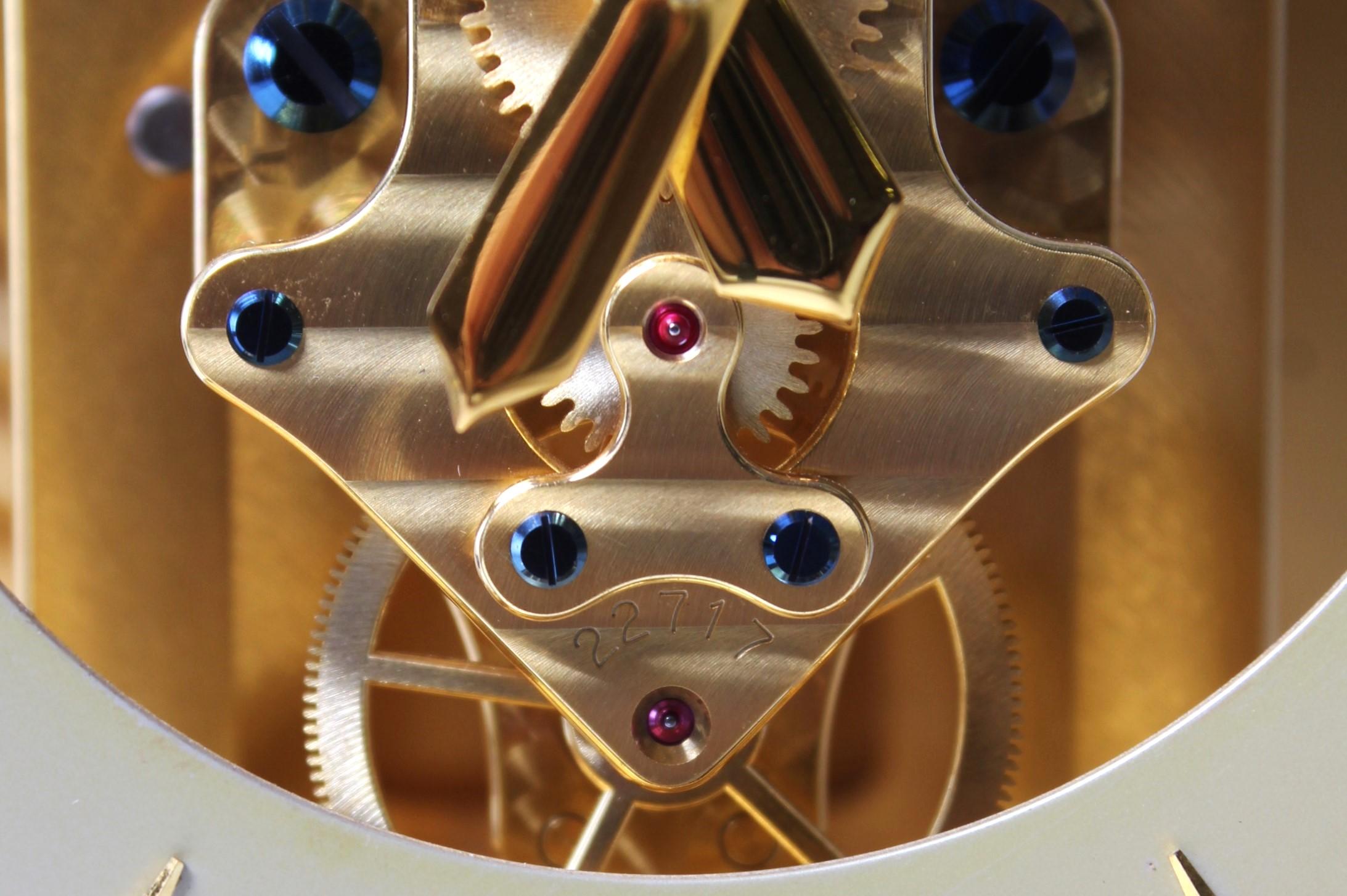 Milieu du XXe siècle Horloge Atmos de Jaeger-LeCoultre, Design/One, fabriquée en 1950 en vente
