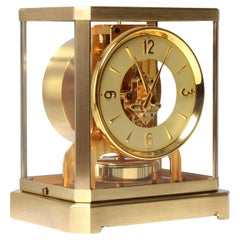 Vintage Atmos Clock by Jaeger LeCoultre, Classique Design, Manufactured in 1950