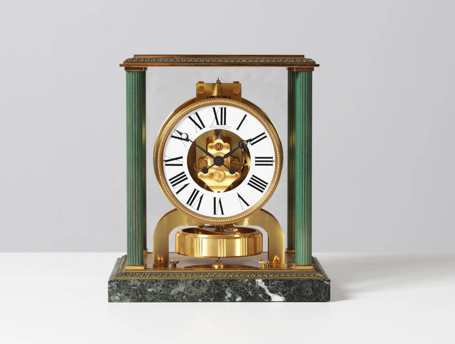 Atmos Clock by Jaeger LeCoultre, Vendome from 1965 In Good Condition In Greven, DE