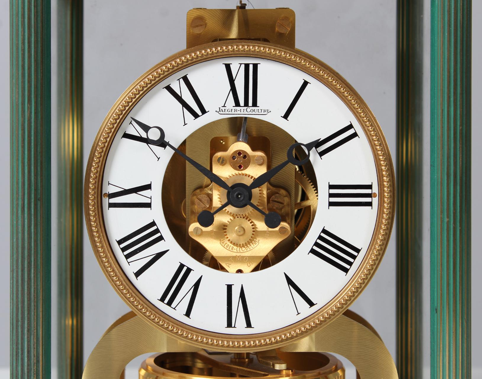 Laiton Horloge Atmos de Jaeger LeCoultre:: Vendôme de 1965