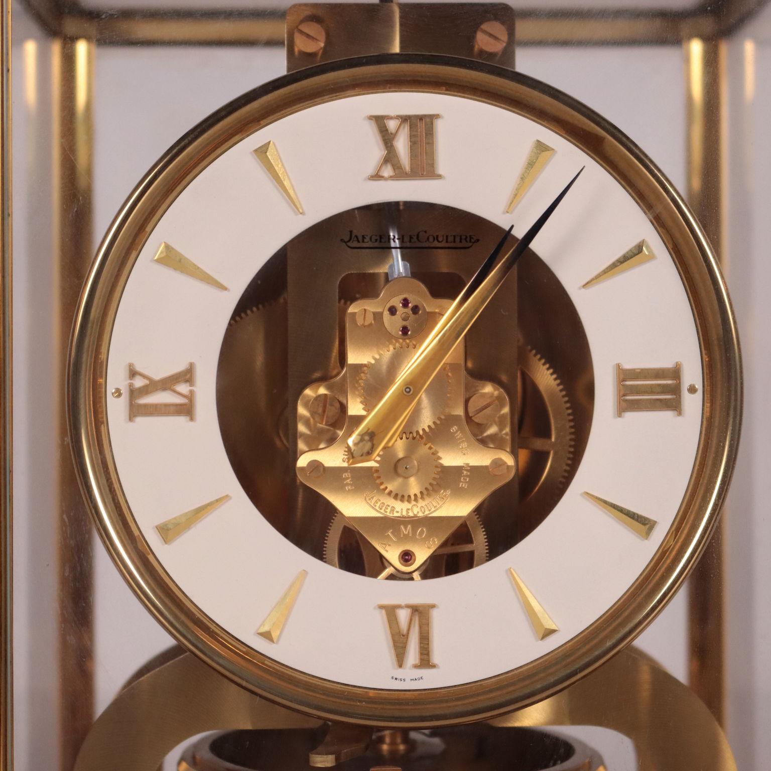 ATMOS Jaegar-LeCoultre Tischuhr Kaliber 526-5:: Schweiz:: 20. Jahrhundert (Moderne der Mitte des Jahrhunderts)