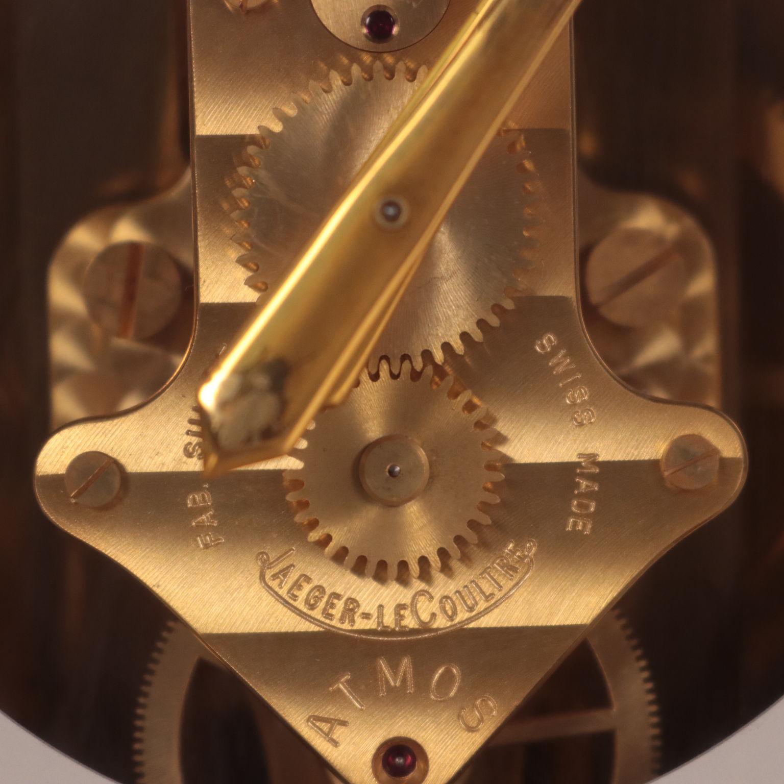 ATMOS Jaegar-LeCoultre Tischuhr Kaliber 526-5:: Schweiz:: 20. Jahrhundert (Schweizerisch)