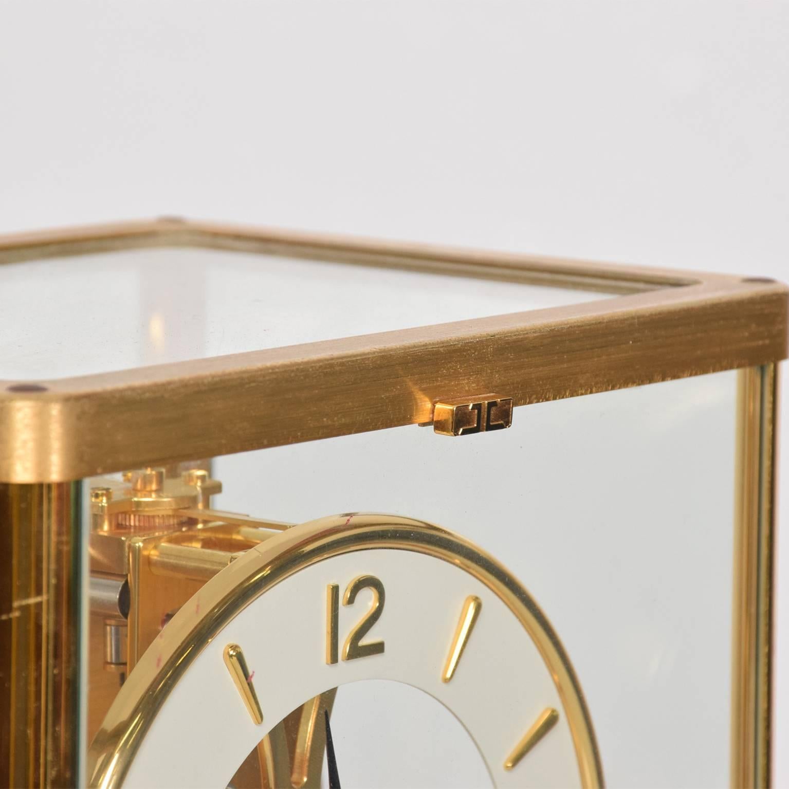 Swiss Atmos Jaeger Le Coultre Mantle Perpetual Motion Clock