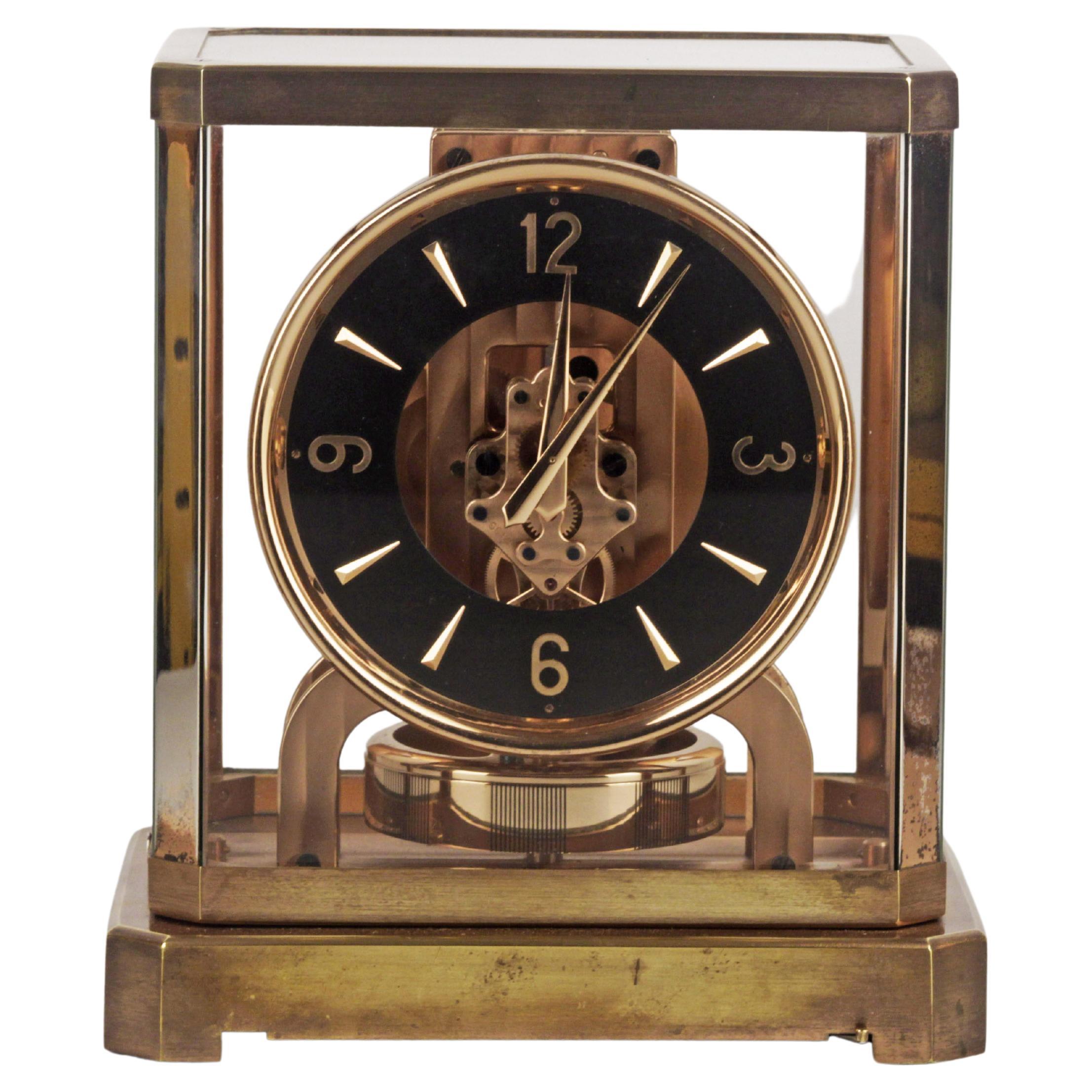 Atmos Jaeger Lecoultre Rare Table Clock For Sale