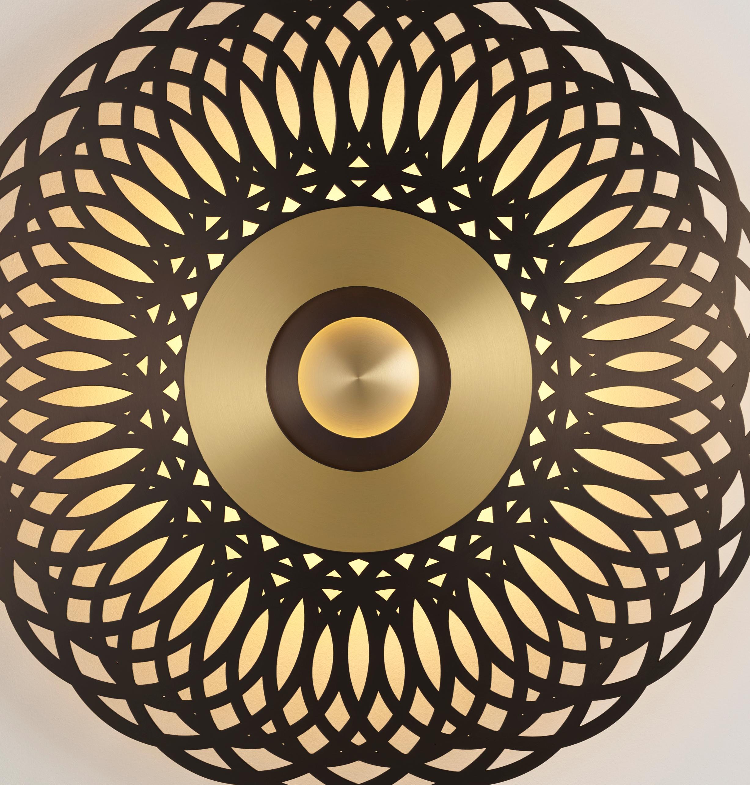 Post-Modern Atmos Lace Wall Light by Emilie Cathelineau For Sale
