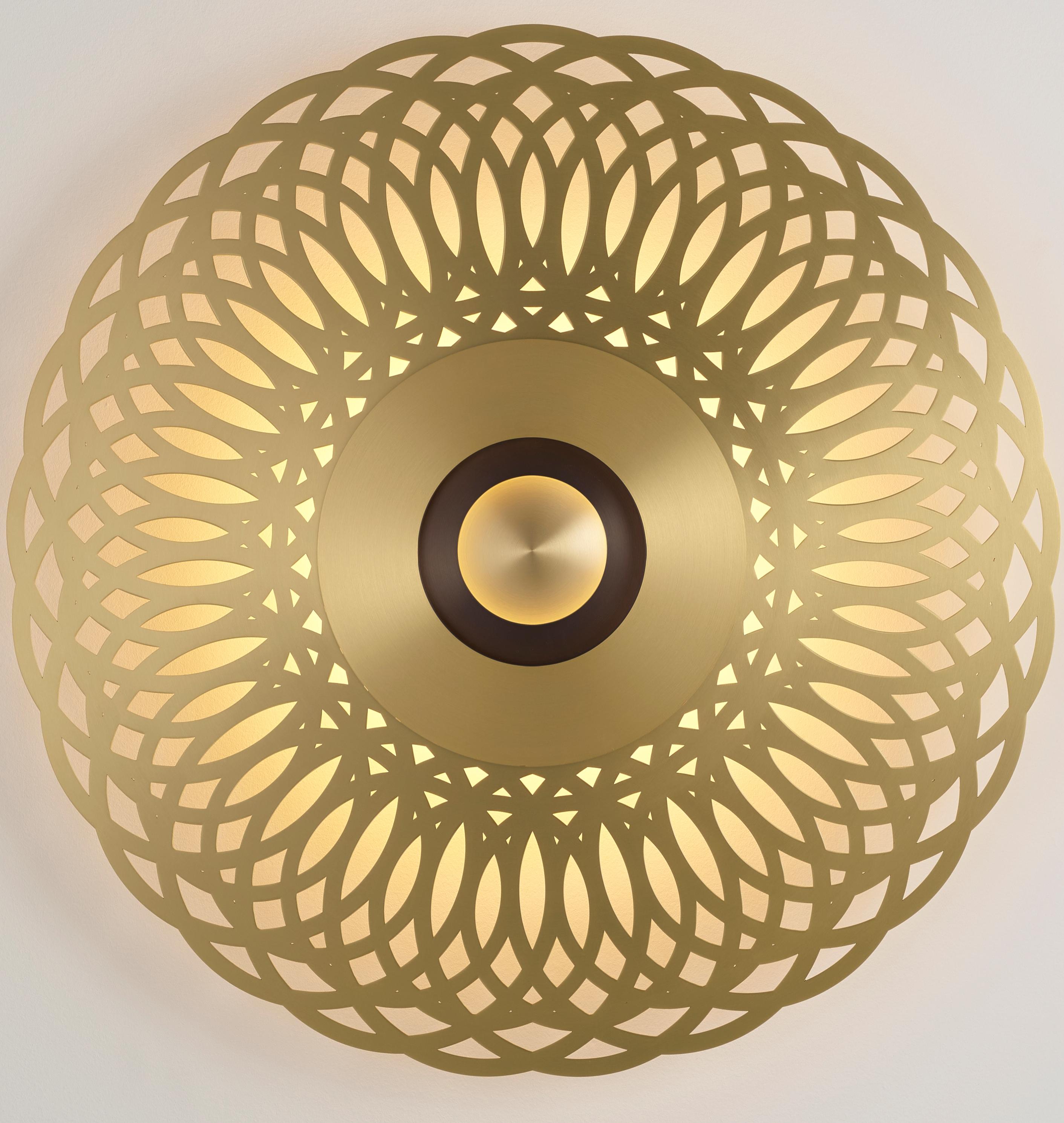 Post-Modern Atmos Lace Wall Light by Emilie Cathelineau For Sale